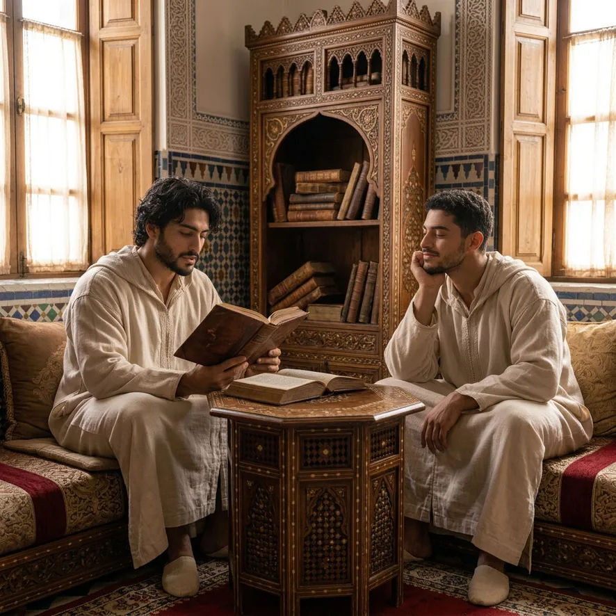 La sala di lettura