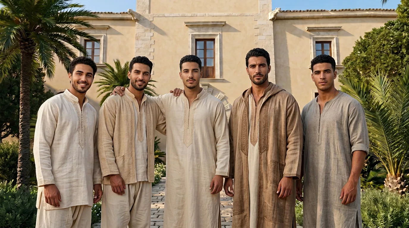 I rifaq davanti alla masseria